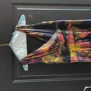 Banana Republic silk maxi dress